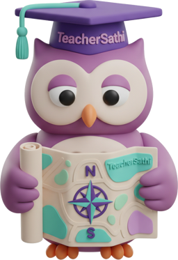 TeacherSathi Mascot Owl Logo